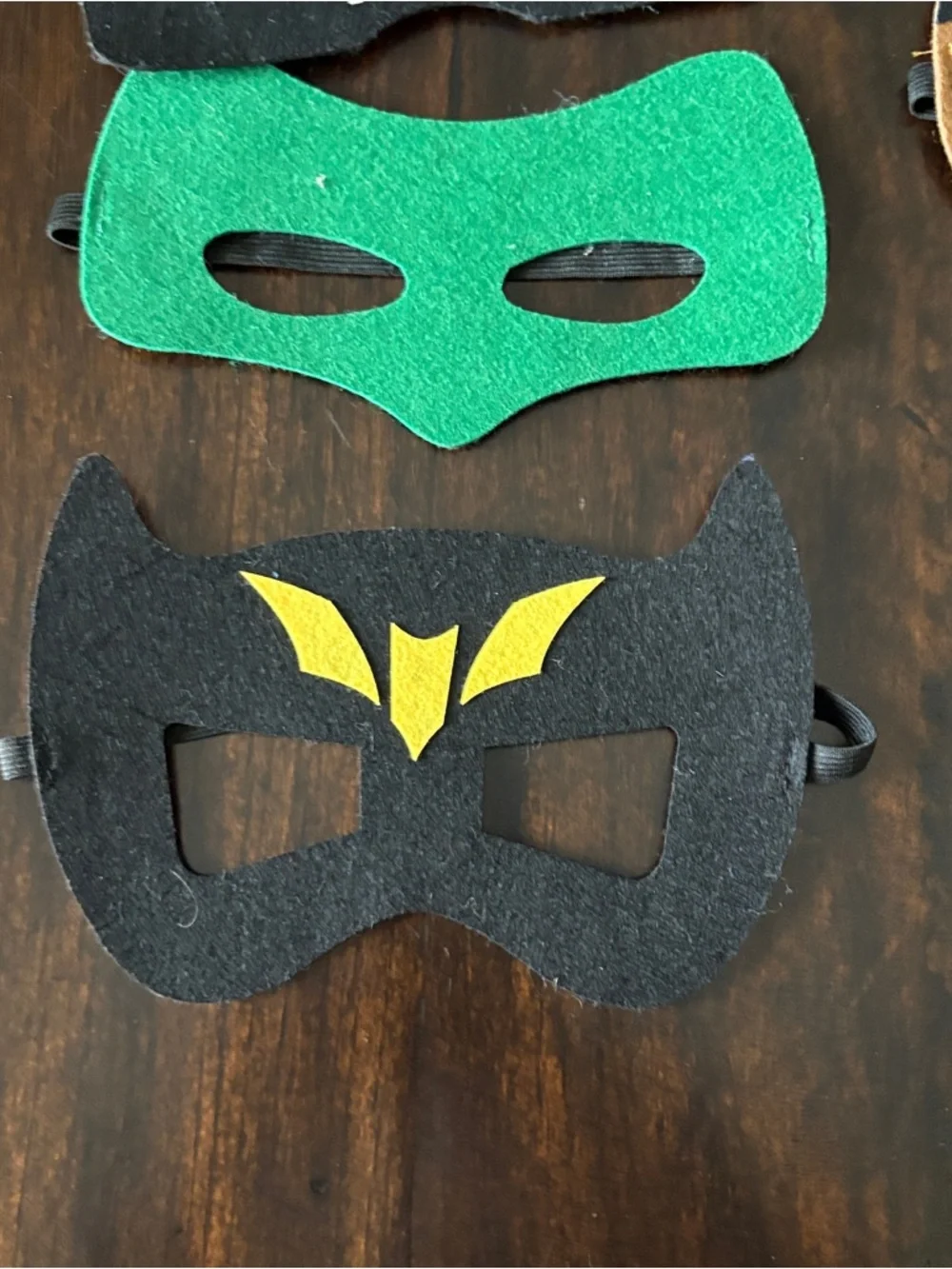 Variety Pack Superhero Masks (set of 10)